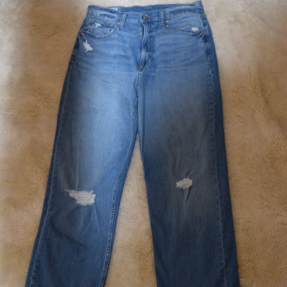 GAP Light Blue High Rise Loose Jeans